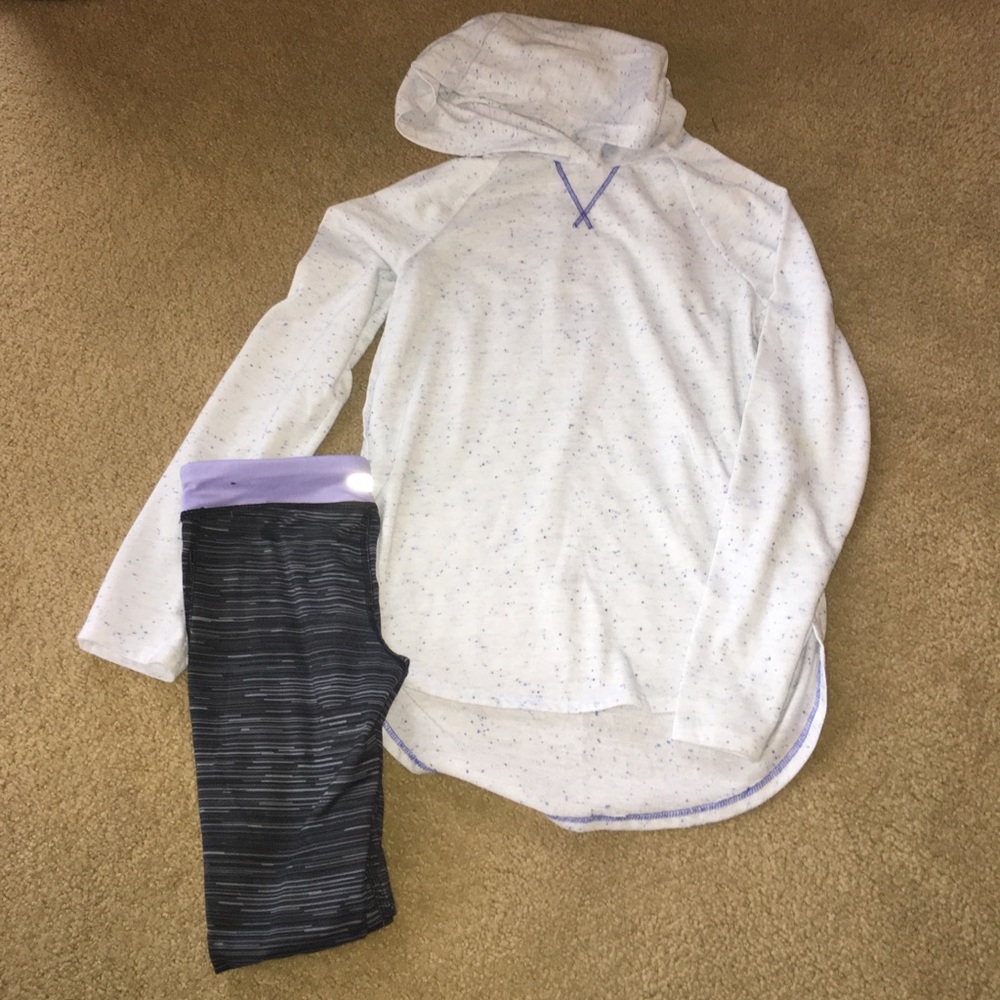 SO hooded long sleeve Tee